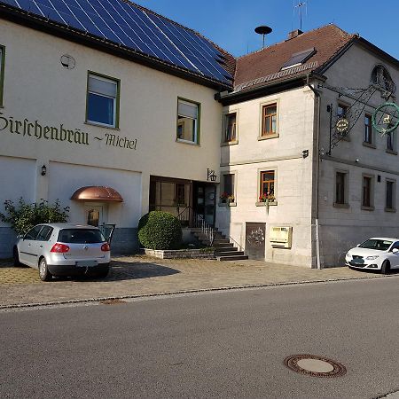 Gasthof Hirschenbraeu Michel Rauhenebrach Kültér fotó